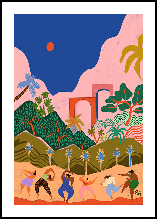 Poster di Ballando in paradiso