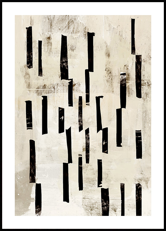 Poster di linee minimali