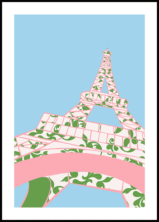 Poster della Torre Eiffel (pomeriggio).