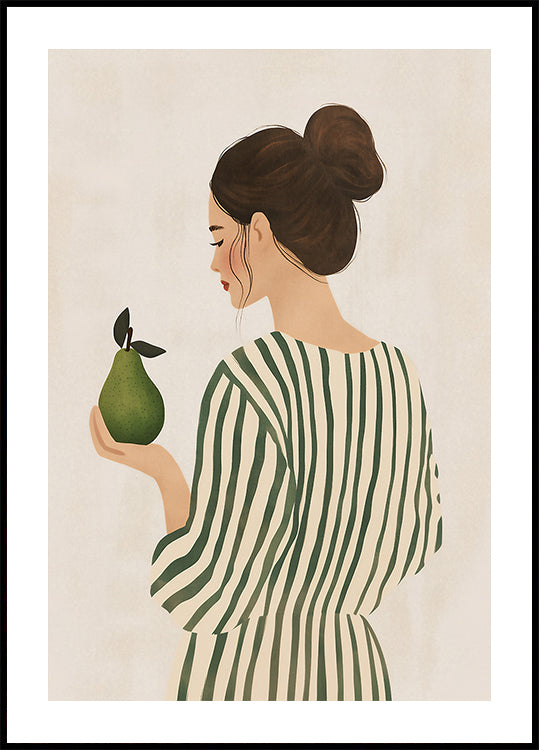 La donna e la pera