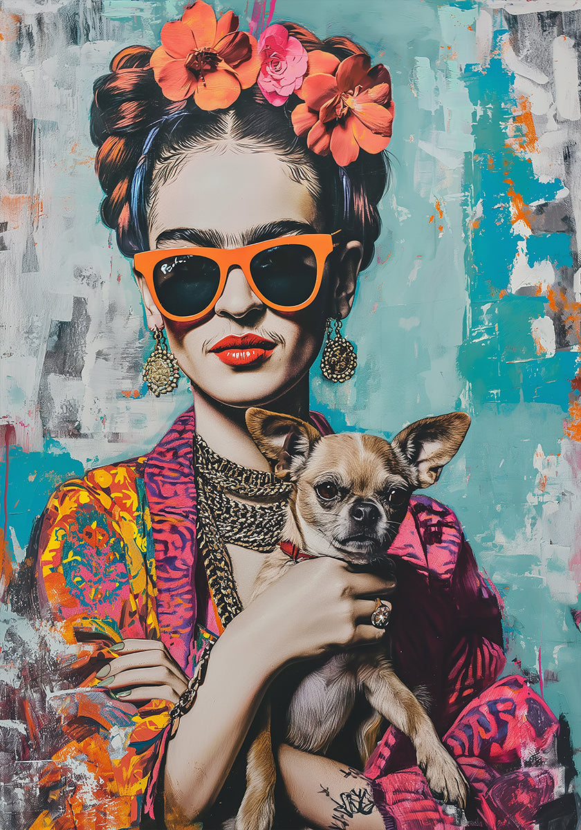 Poster di Frida Chihuahua