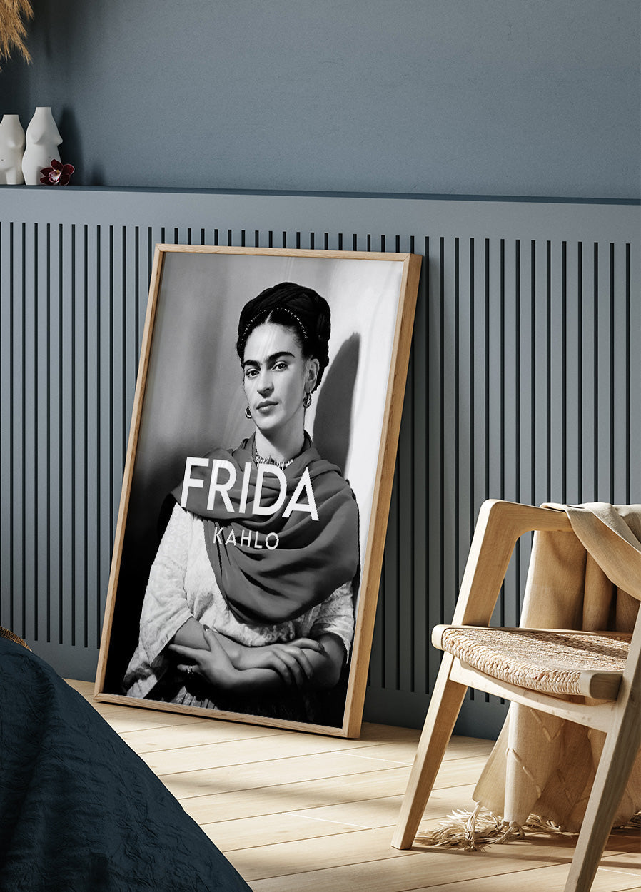 Ritratto di Frida Kahlo Poster femminista 