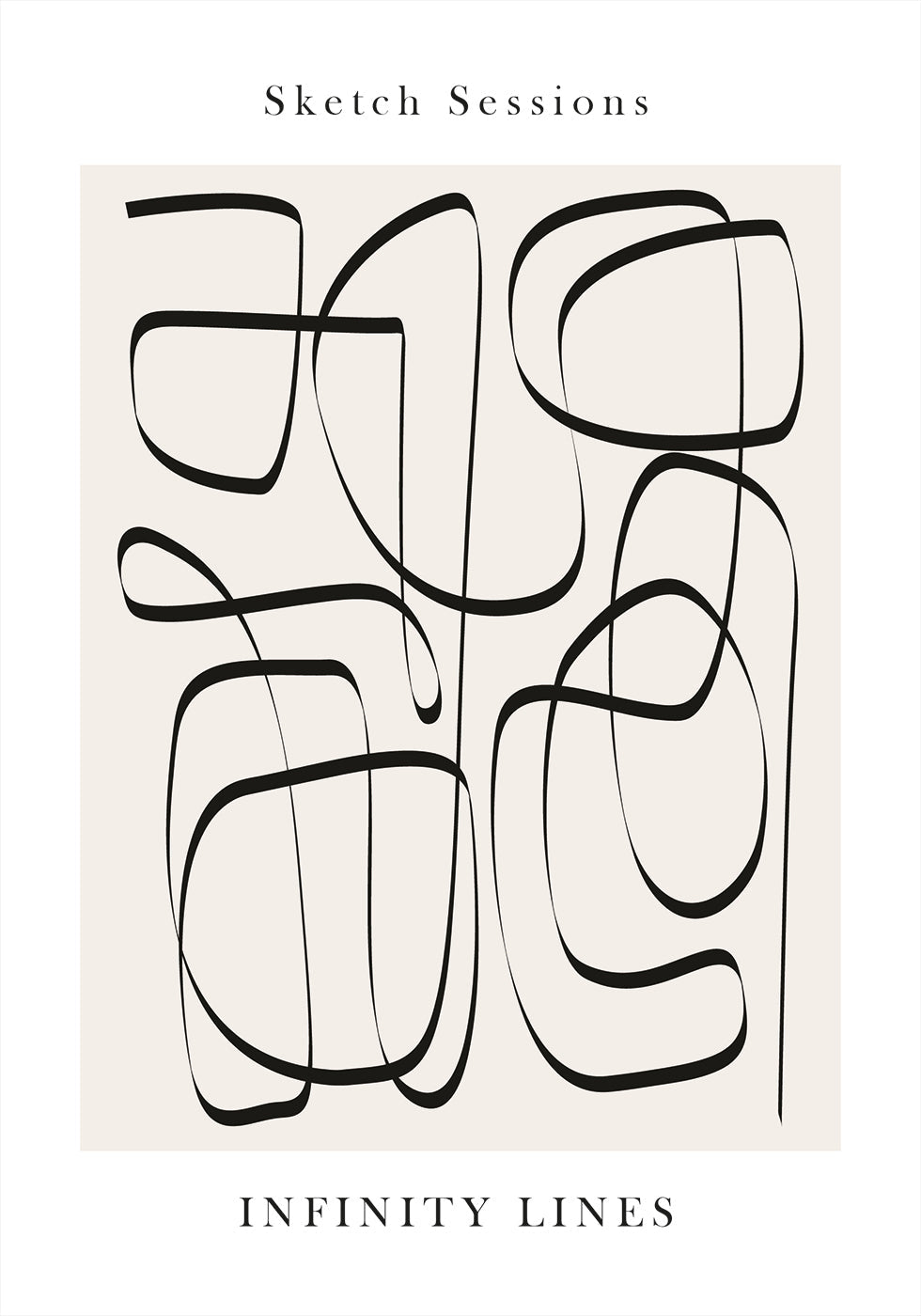 Poster delle Linee dell'Infinito - Posterbox.it