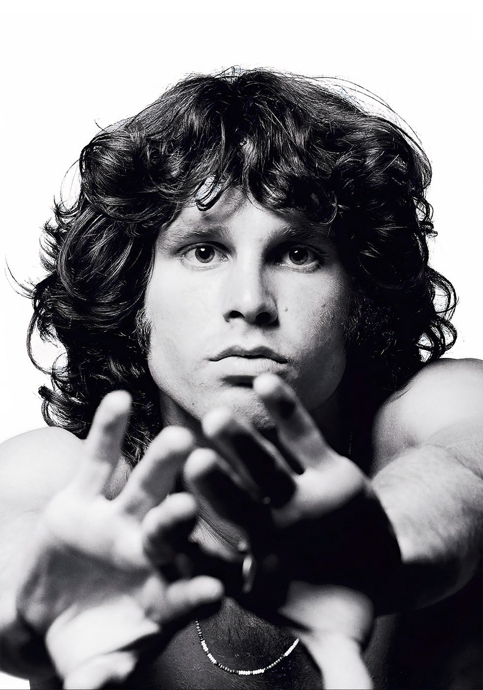 Poster con ritratto di Jim Morrison 