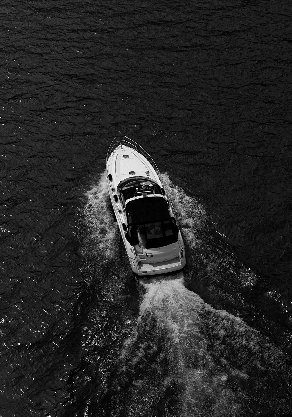 Poster monocromatico Voyage No.2