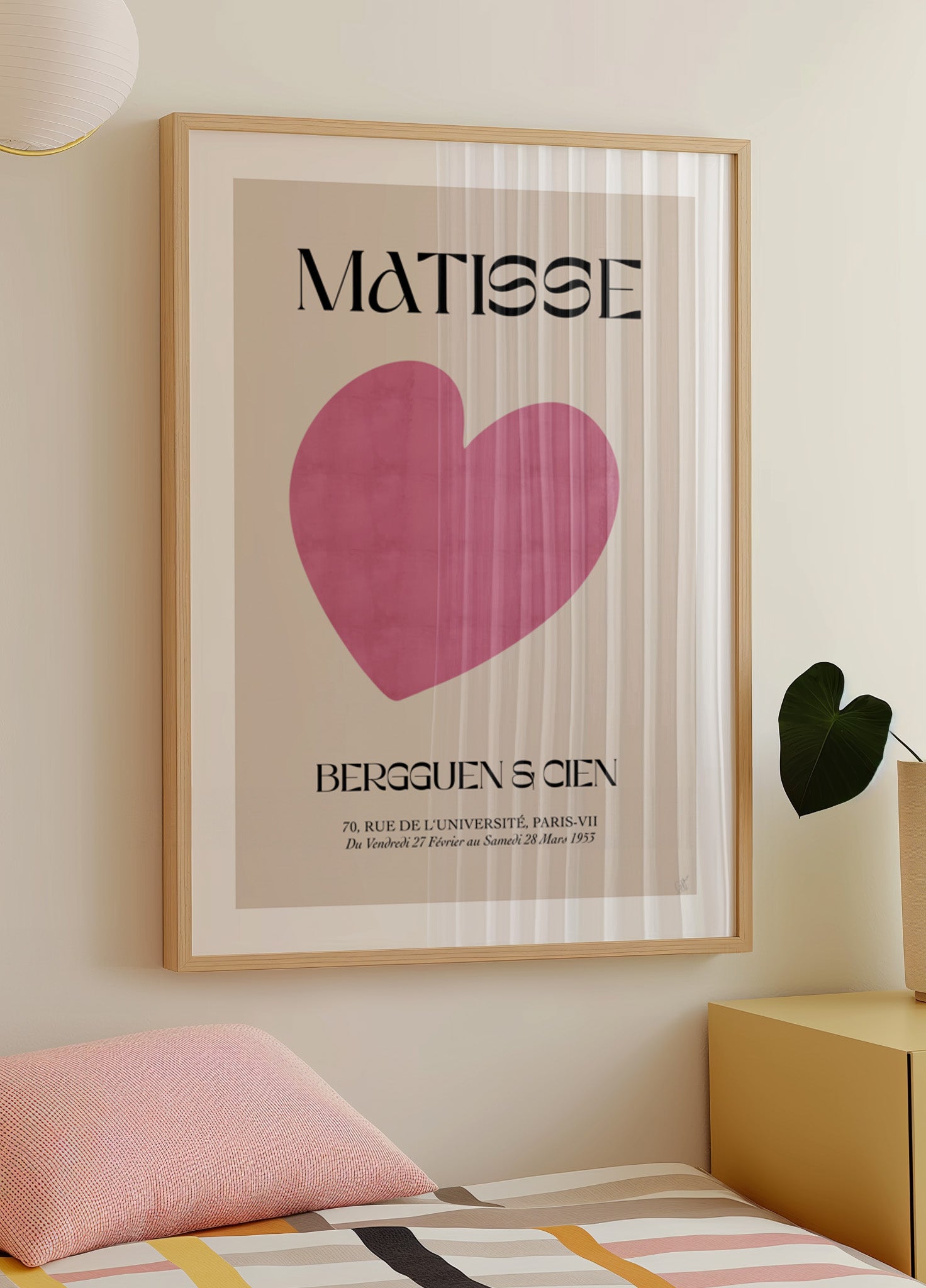 Cuore rosa minimo