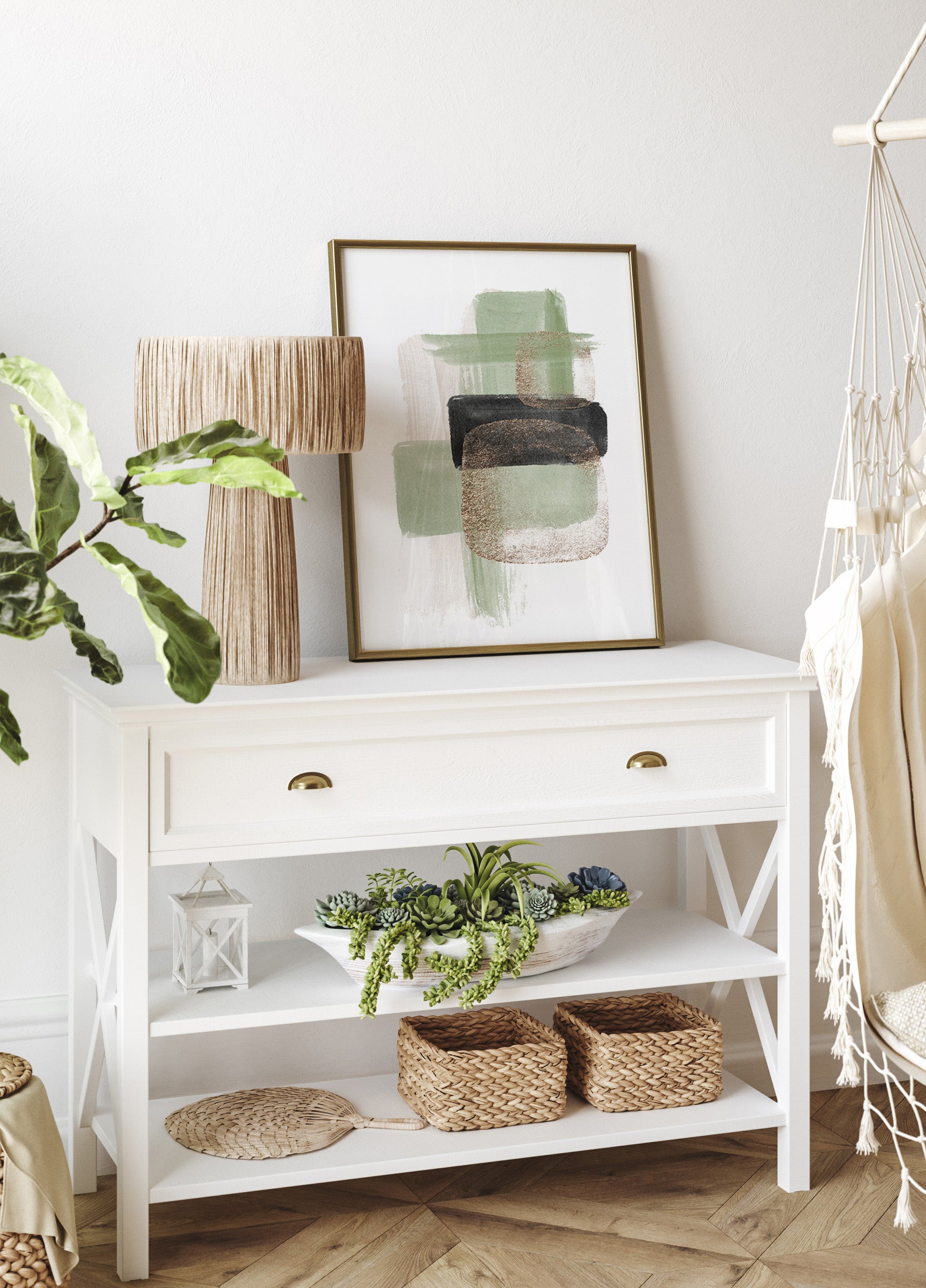 Forme moderne in oro salvia