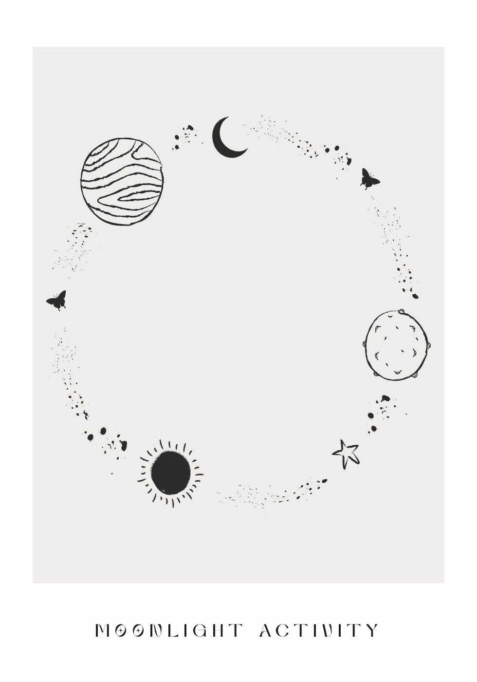 Moonlight Activity No. 4 Plakat - Posterbox.dk