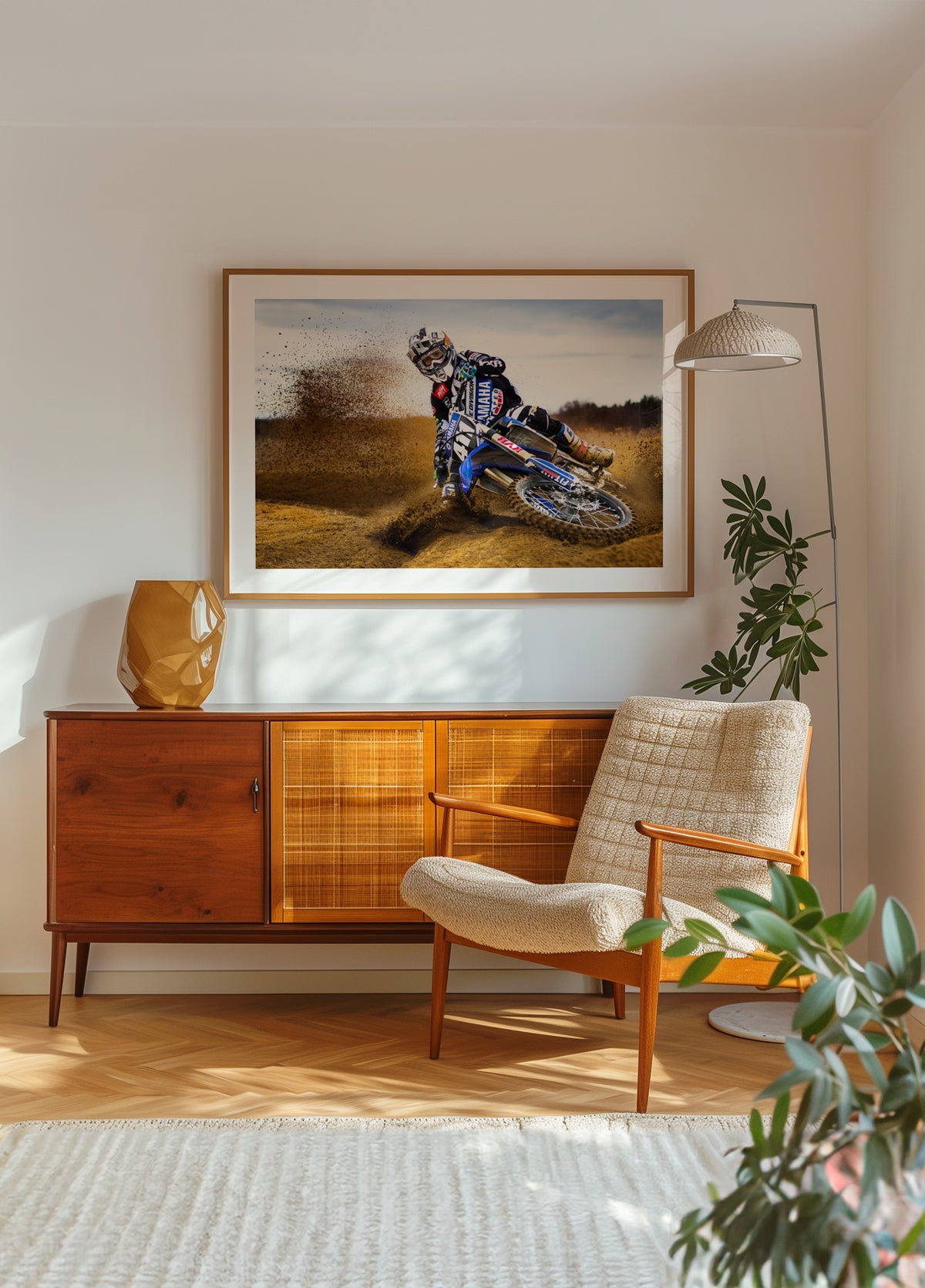 Emozione sterrata del motocross