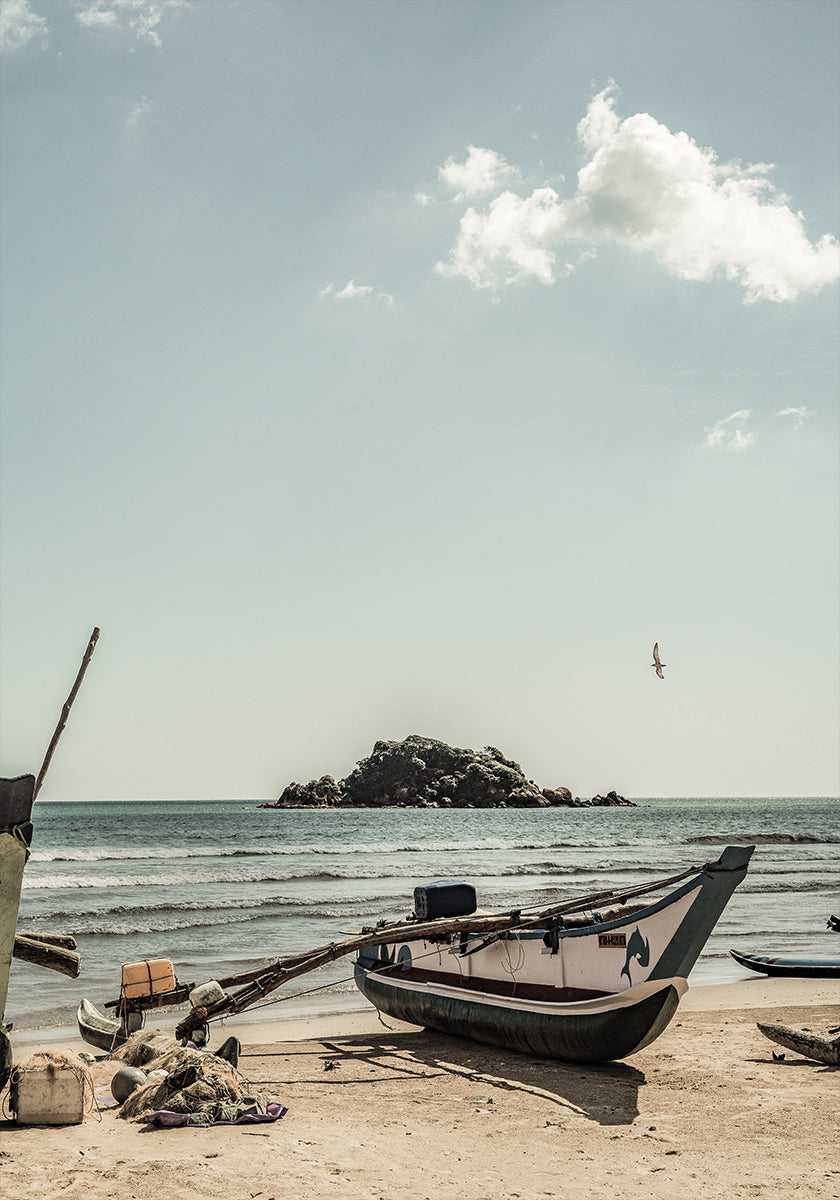 Poster di serenità al mare
