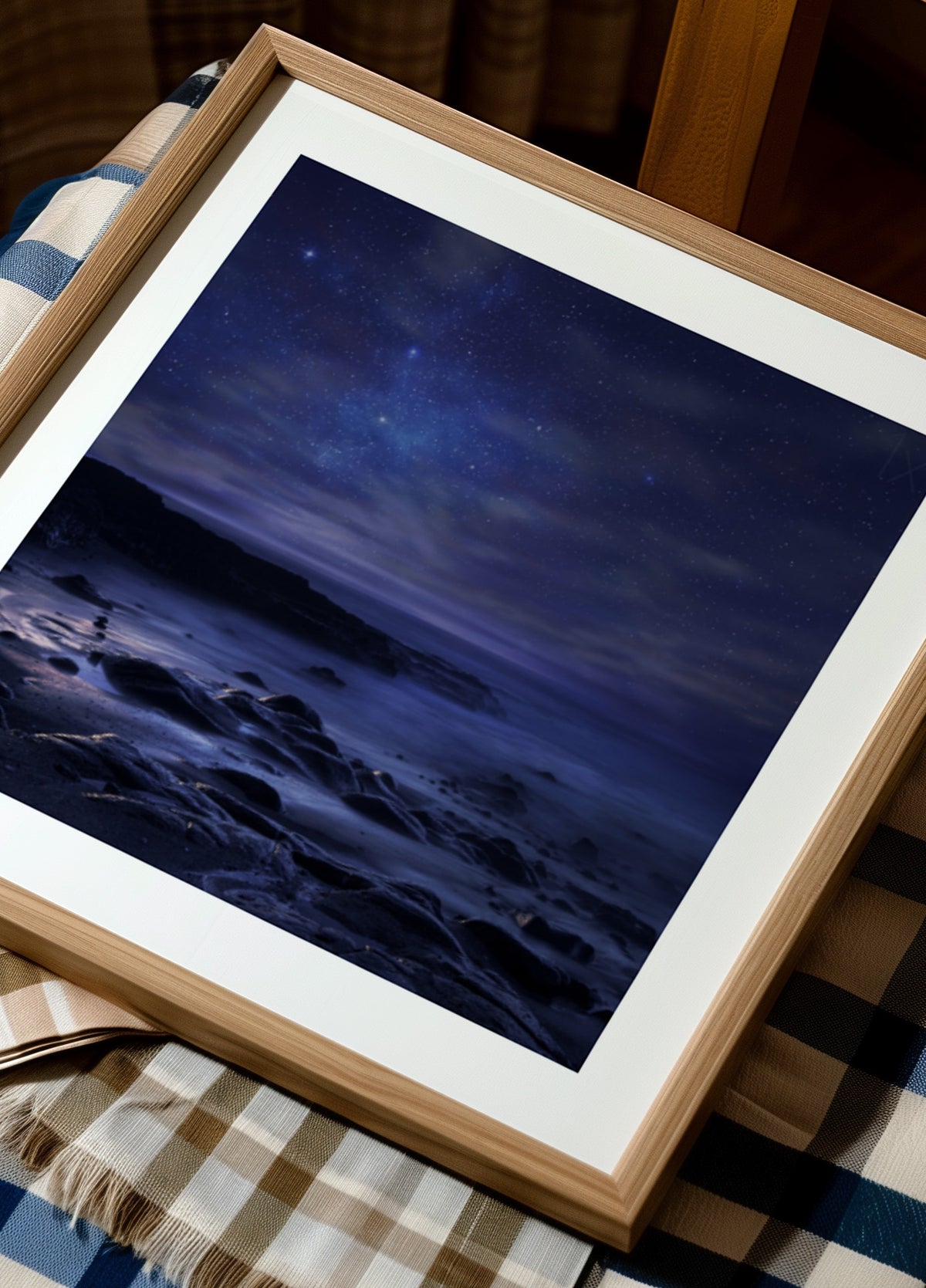 Costa della notte stellata