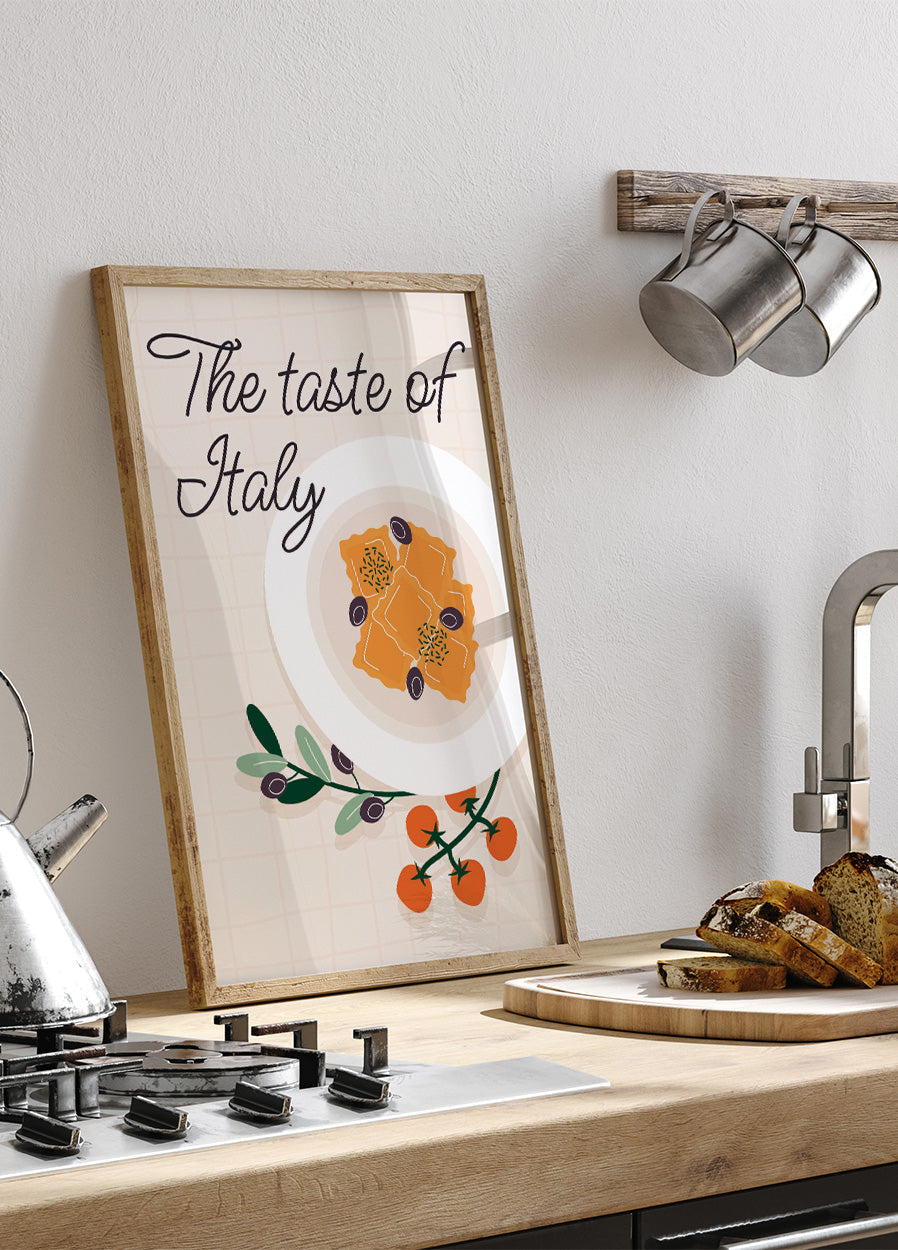 Il poster del gusto d'Italia 