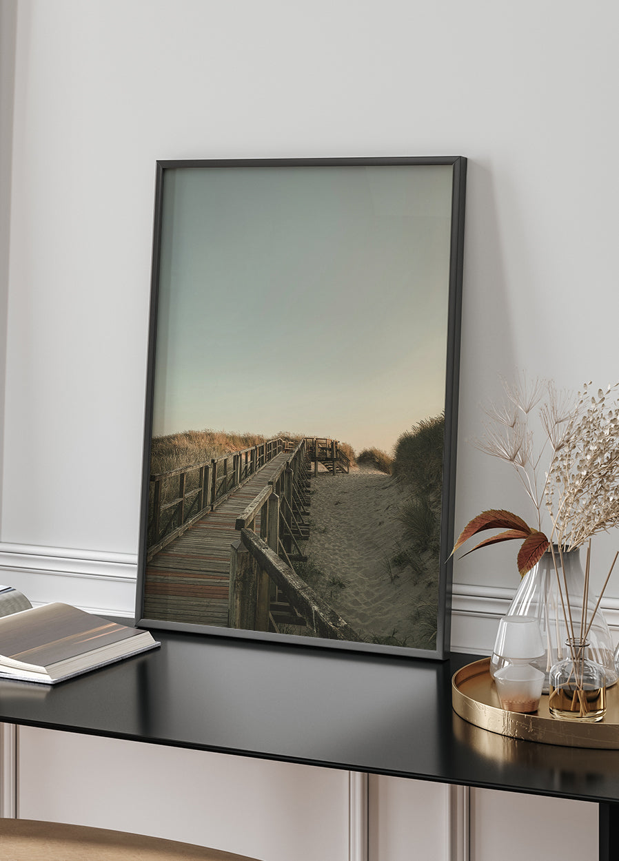 To The Beach Plakat - Posterbox.dk