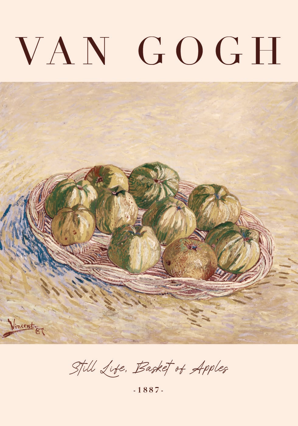 Van Gogh - Frutta nel cesto Poster