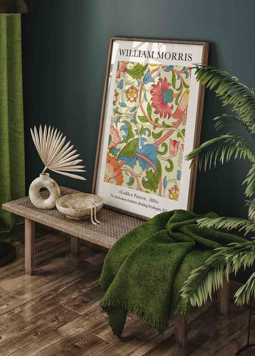 Poster con motivo Lodden di William Morris 