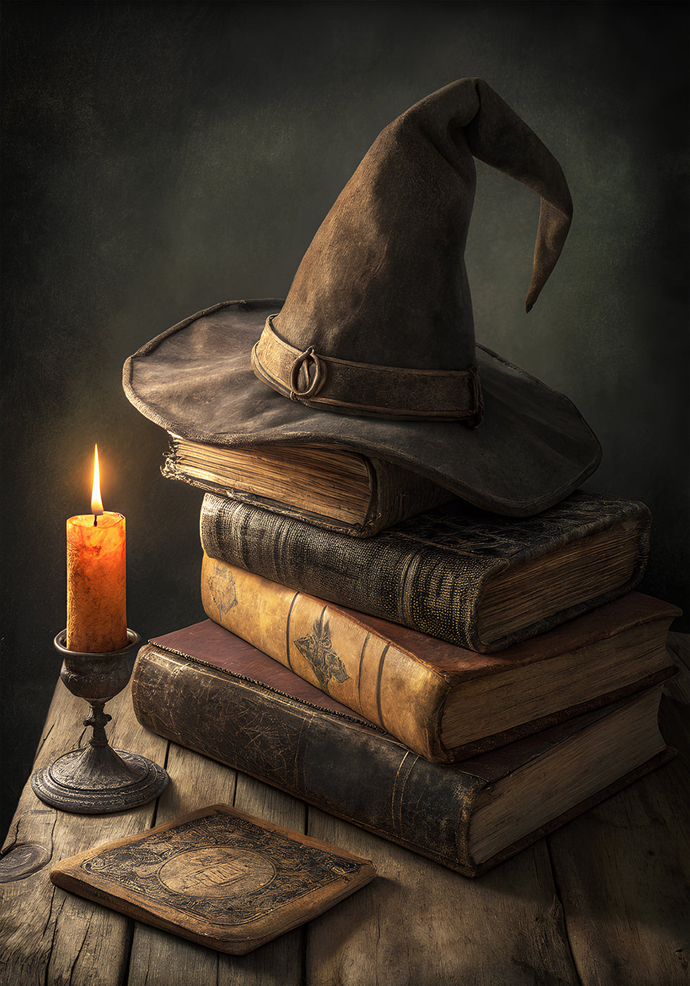 Poster di libri di incantesimi di streghe