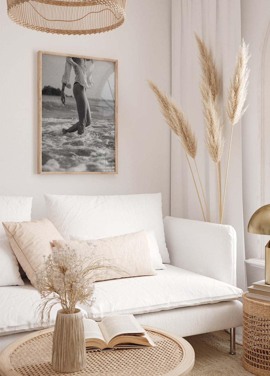 Woman and Ocean Plakat - Posterbox.dk