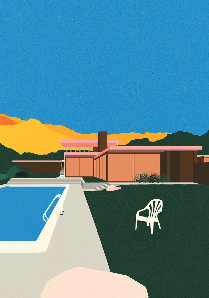 Kaufmann Desert House Poolside (NEW) - Posterbox