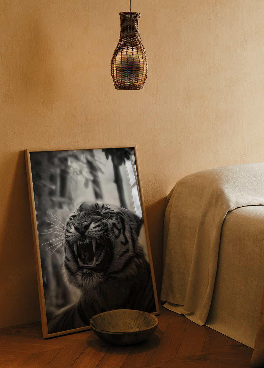 Angry Tiger Plakat - Posterbox.dk