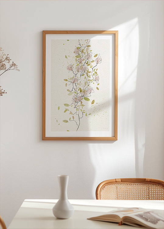 Delicate Vine Dance (NEW) - Posterbox