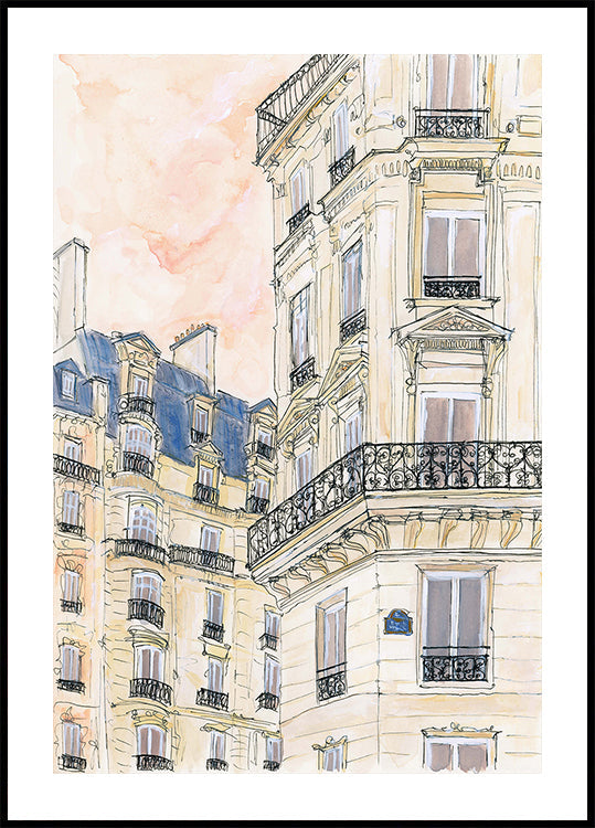 Parisian Street Corner (NEW) - Posterbox