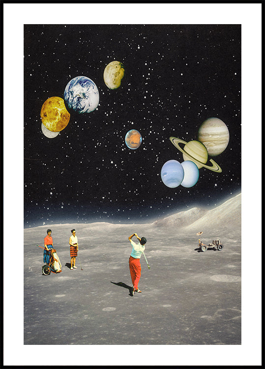 Space Golf (NEW) - Posterbox