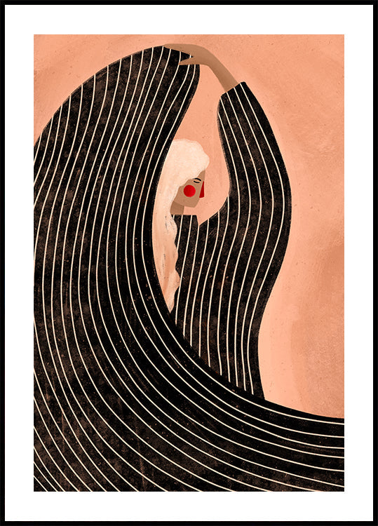 The Woman With the Black Dress Plakat - Posterbox