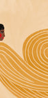 The Woman With the Yellow Stripes Plakat - Posterbox