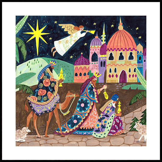 Three Wise Men in the night Plakater - Posterbox