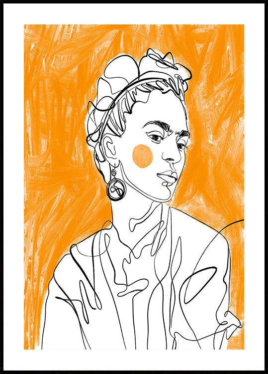 Muse in Orange (NEW) - Posterbox