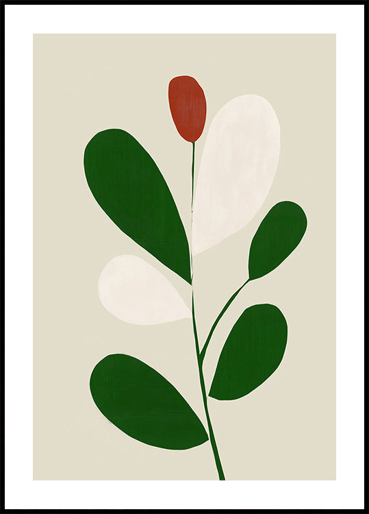 Minimal Bloom Plakat - Posterbox