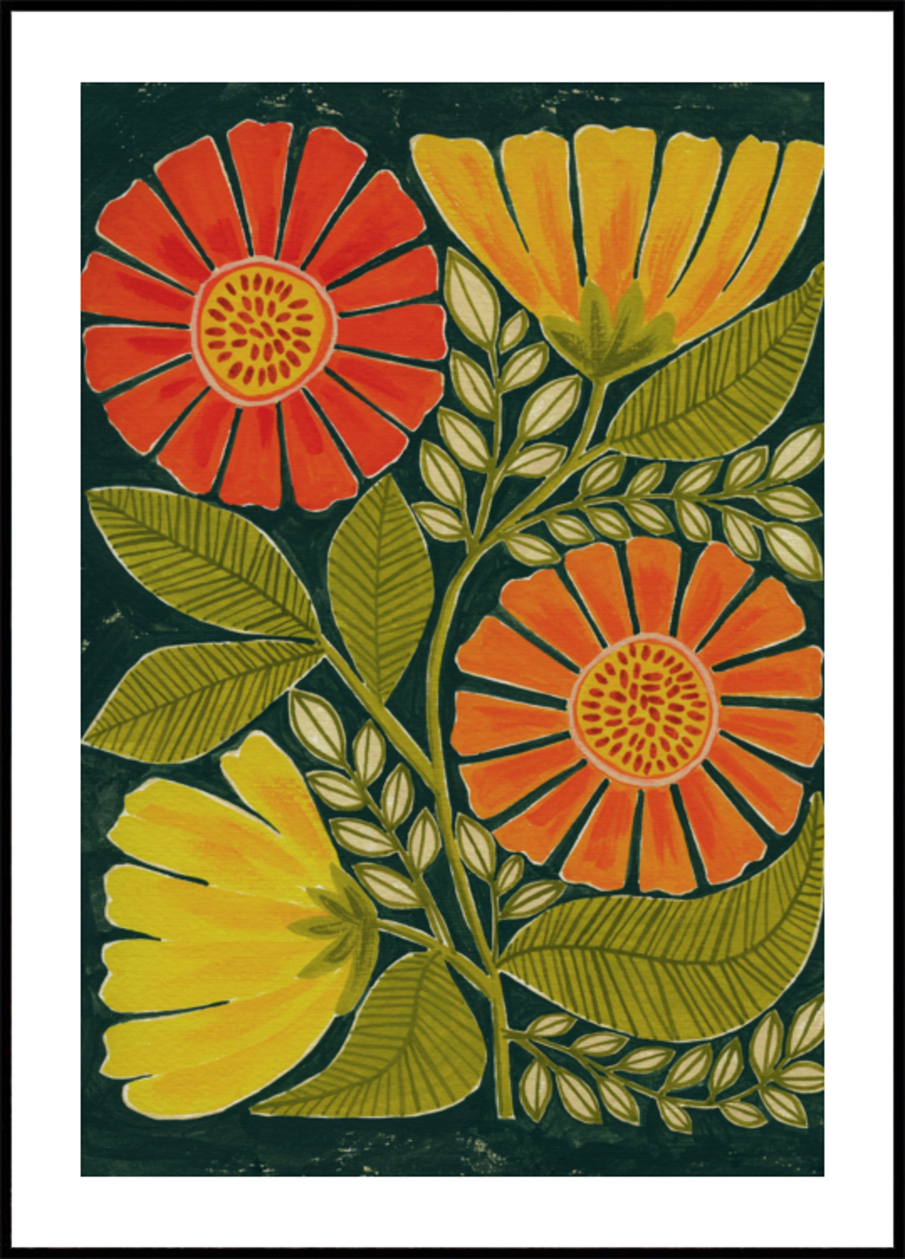 Fiori popolari colorati