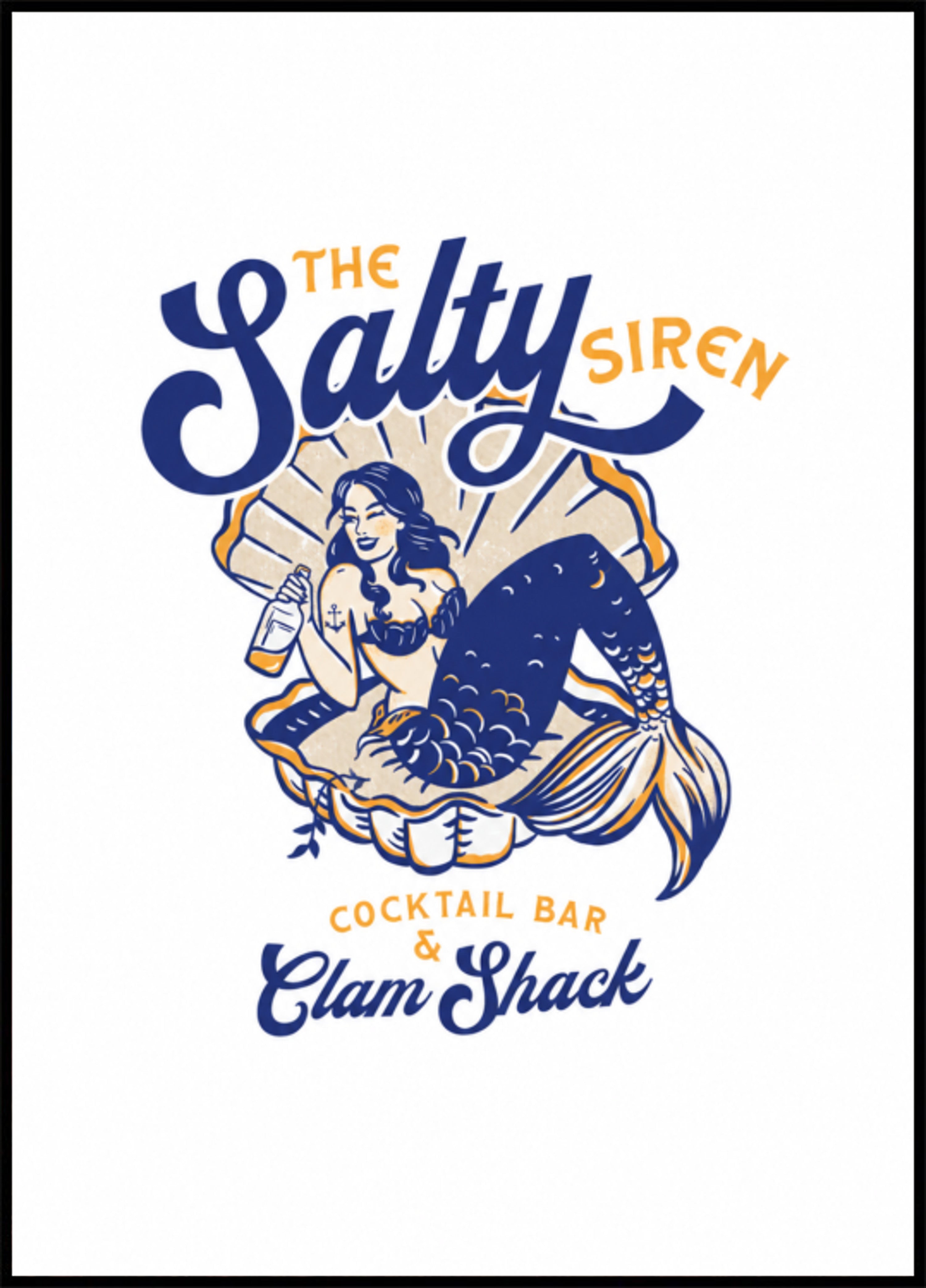 Cocktail bar Salty Siren e sirena Clam Shack