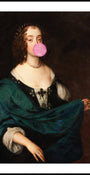 Ritratto classico di gomma da masticare