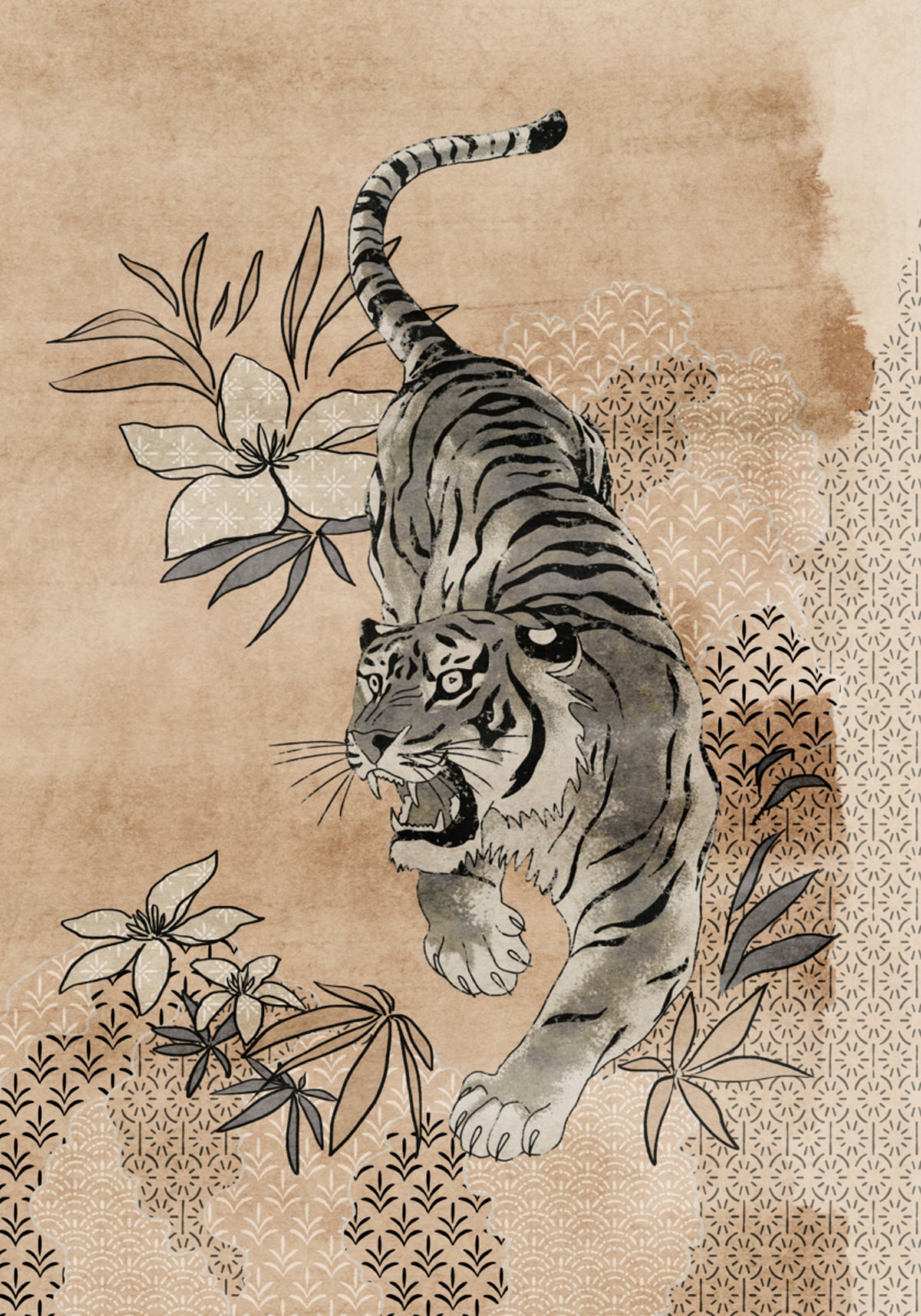 Feroce tigre Sumi