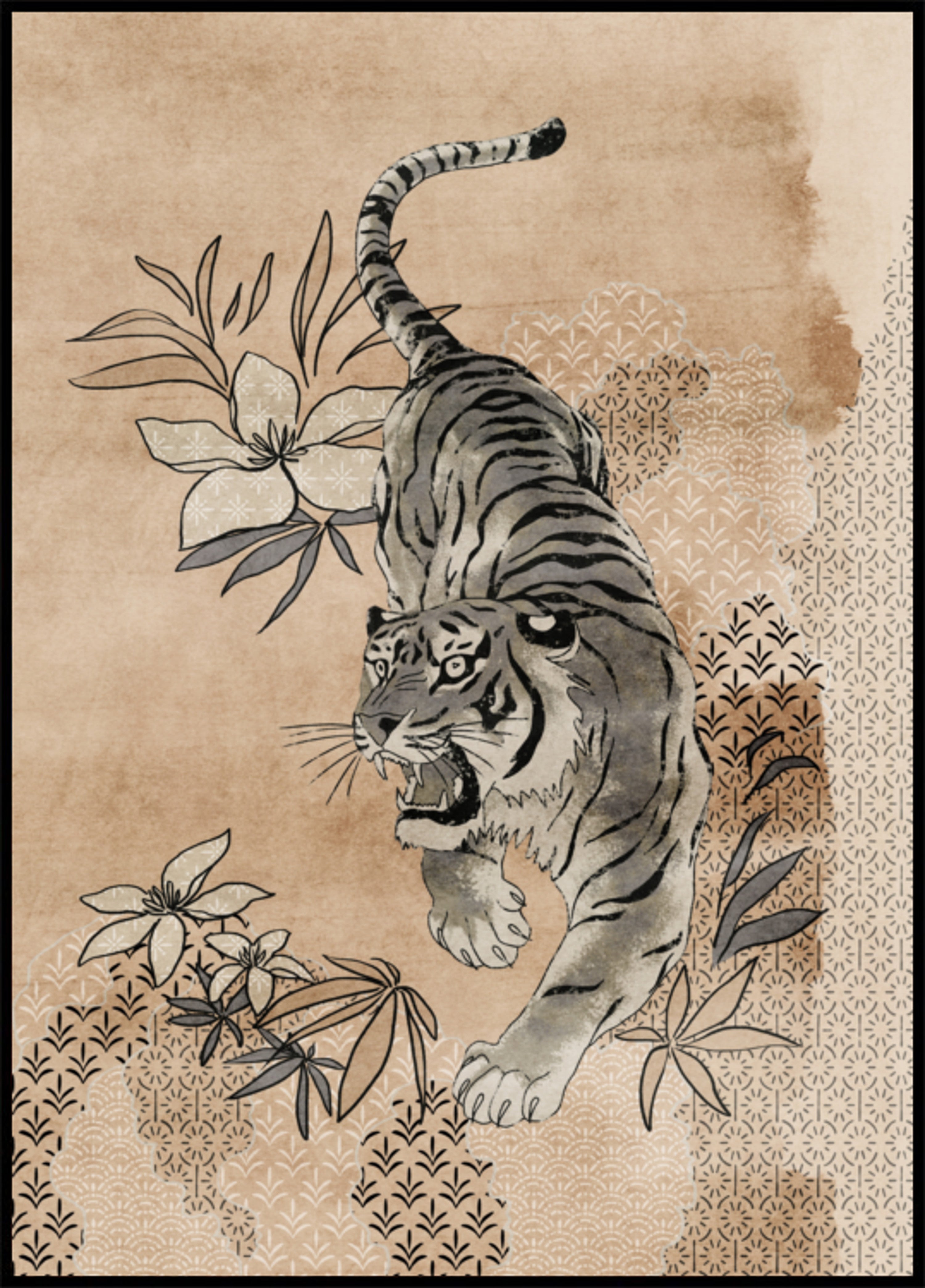 Feroce tigre Sumi