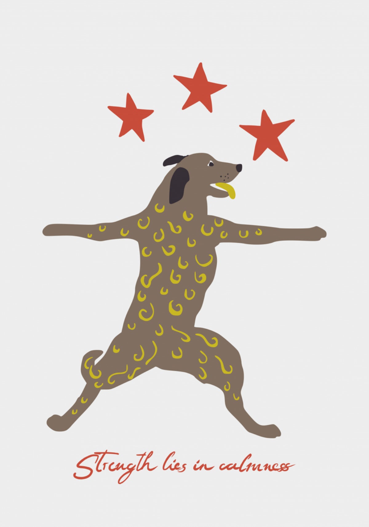 Yoga del cane guerriero