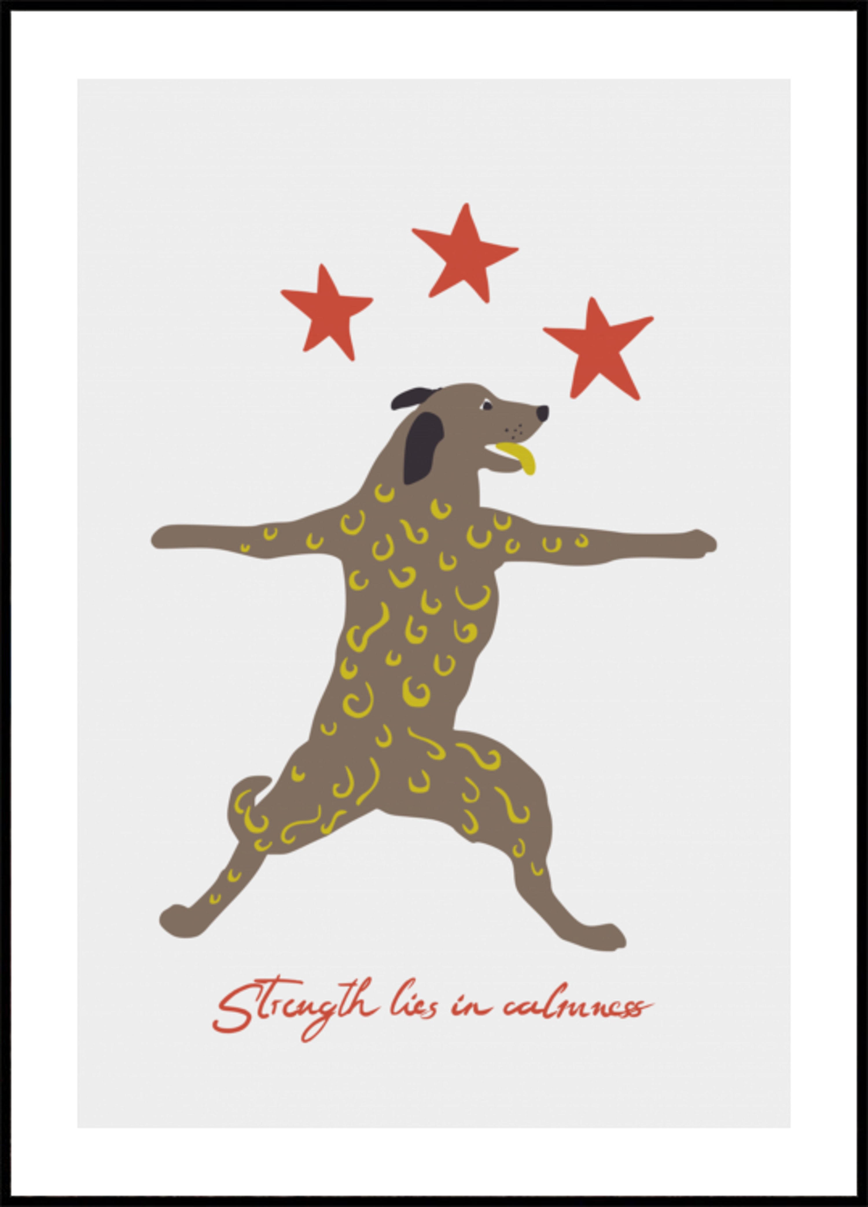 Yoga del cane guerriero