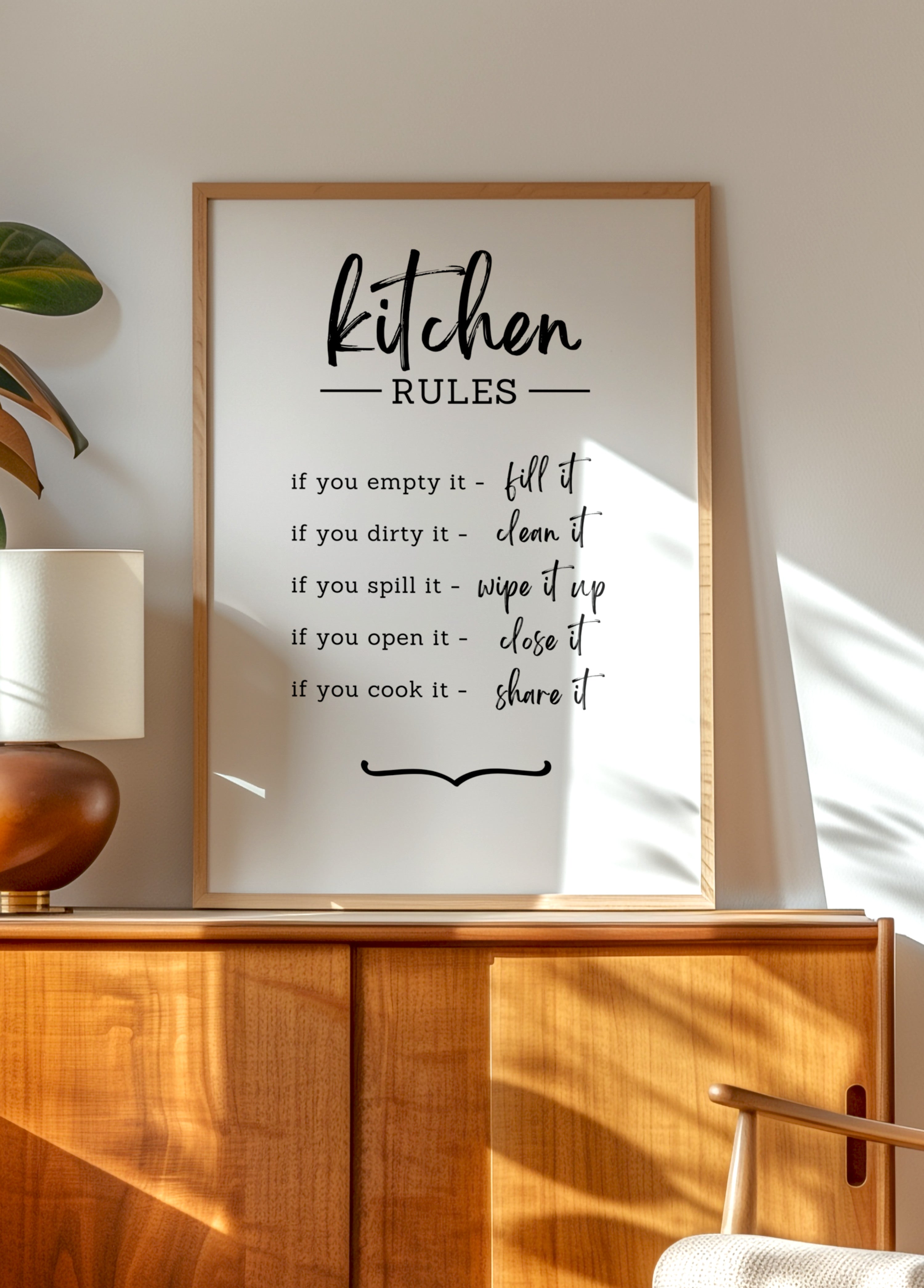 Regole della cucina moderna