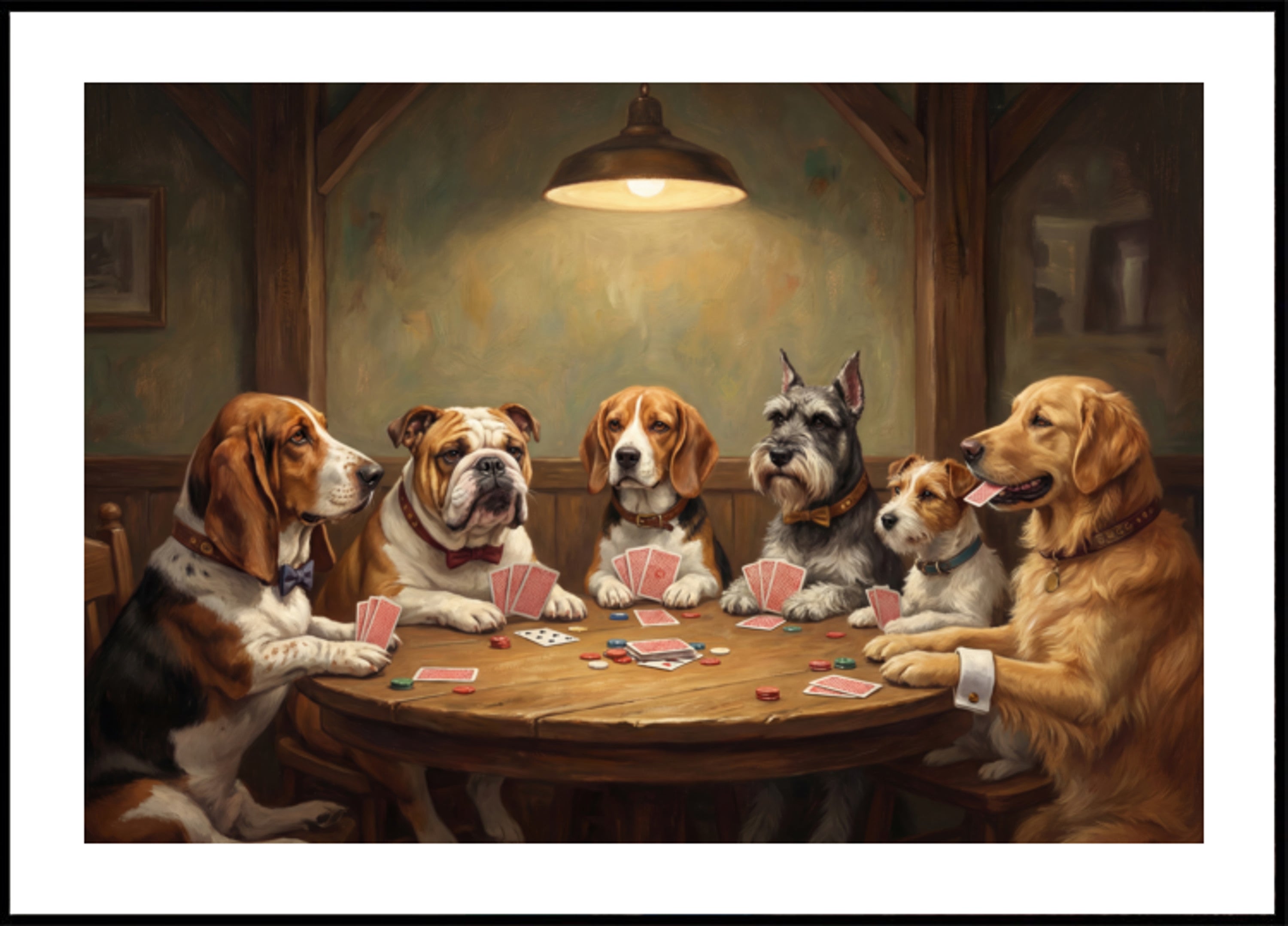 Cani che giocano a poker