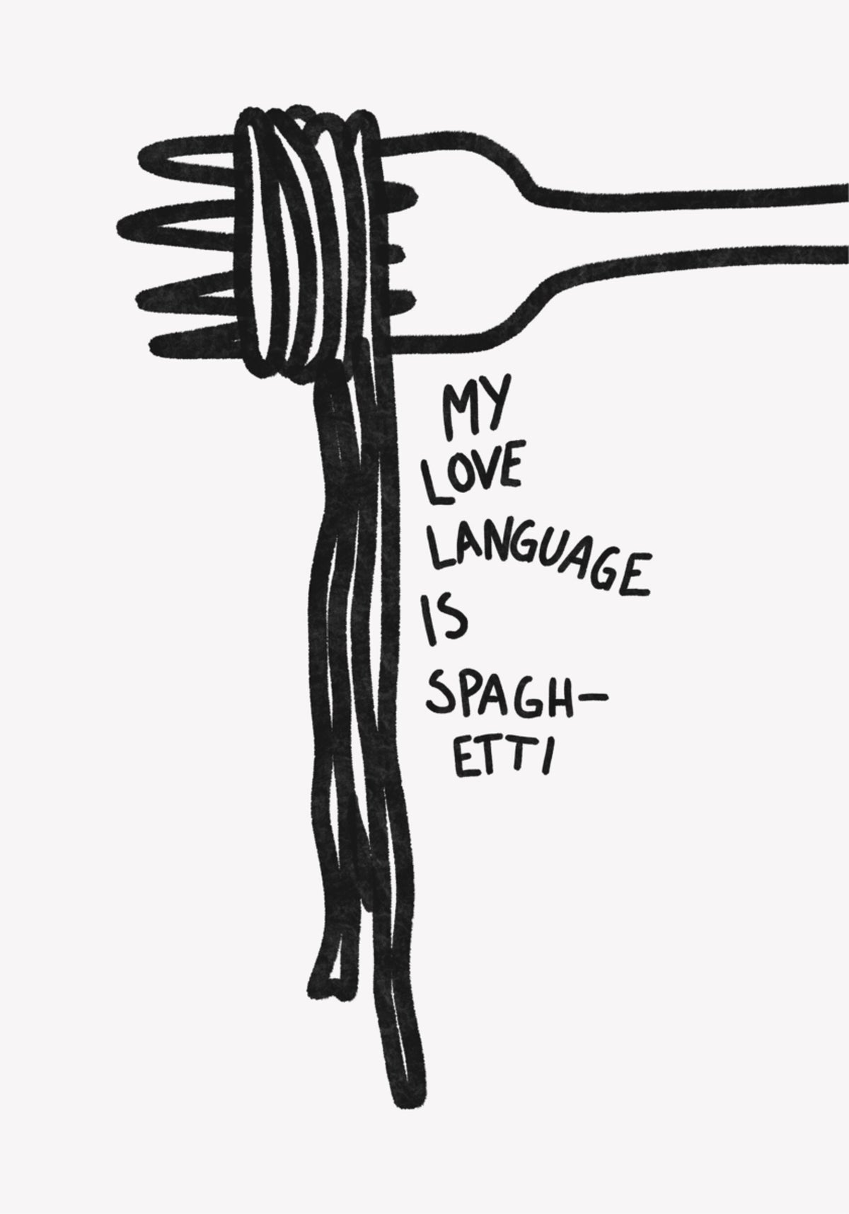 Linguaggio d'amore degli spaghetti