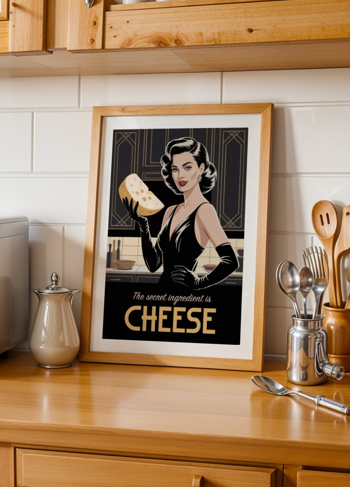 Formaggio dal fascino retrò