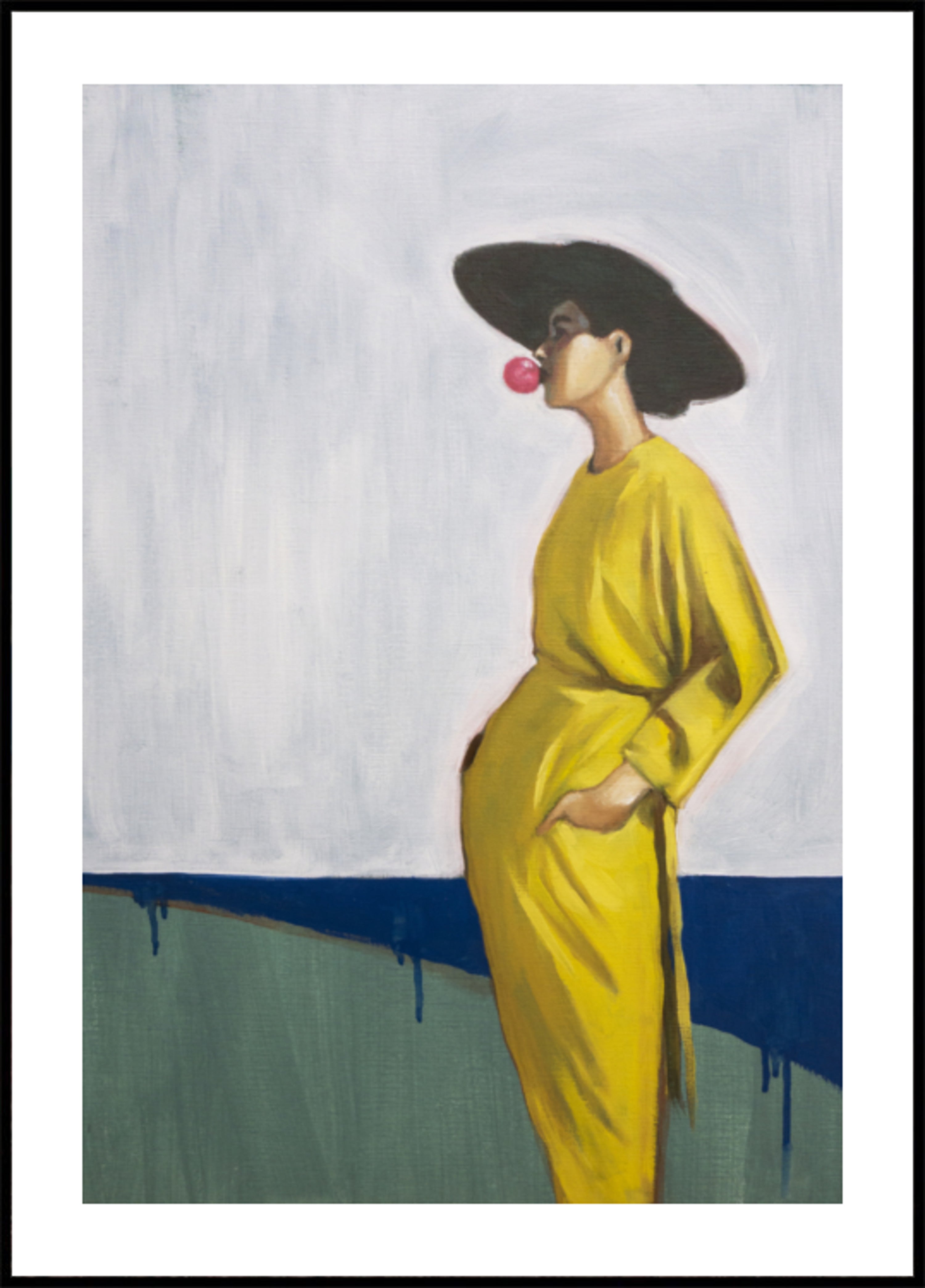 Bolla rosa donna elegante