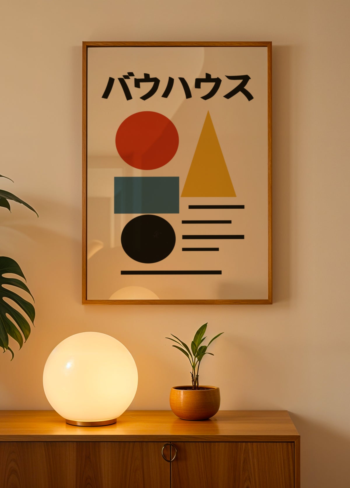 Bauhaus astratto geometrico