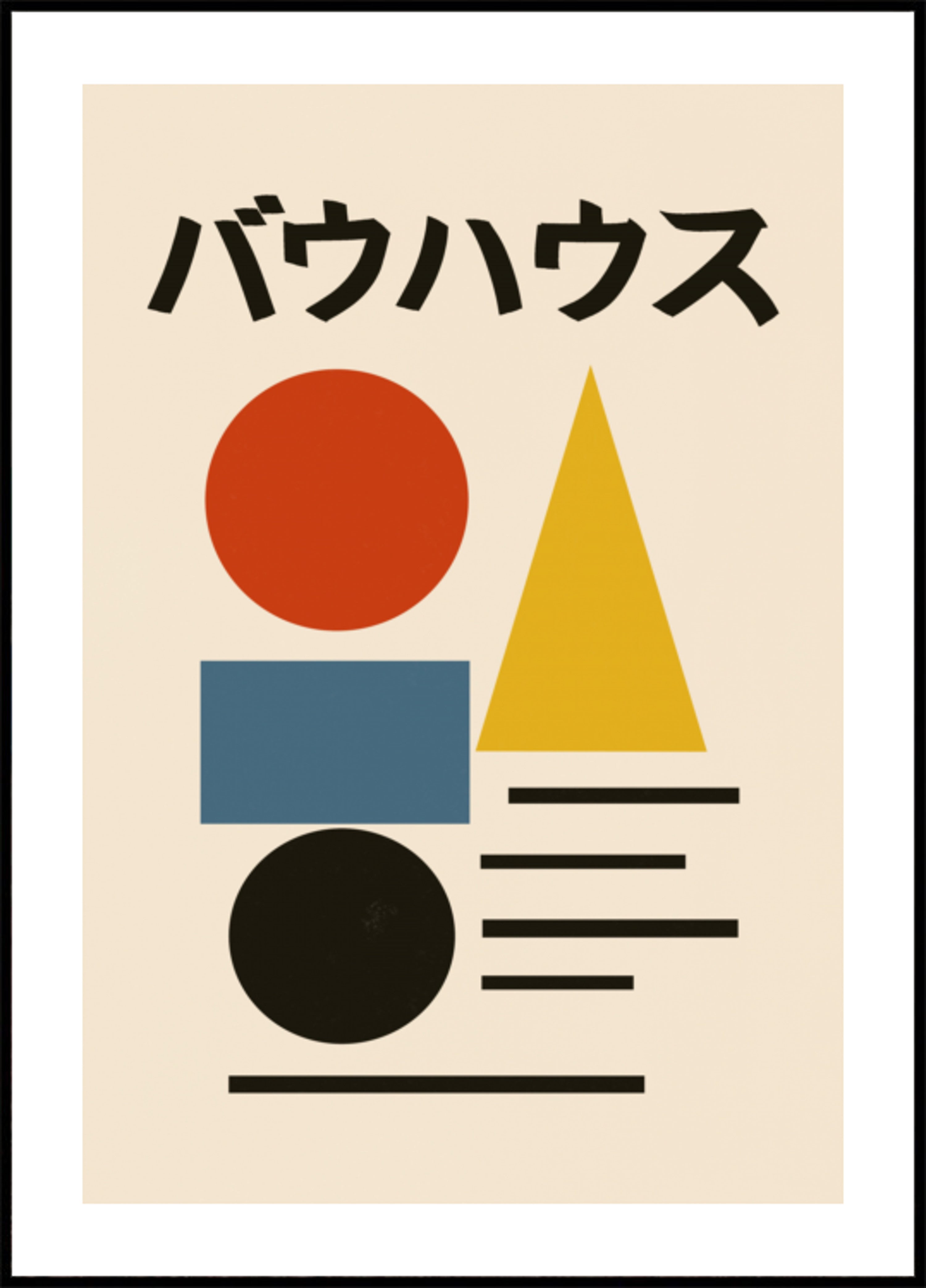 Bauhaus astratto geometrico