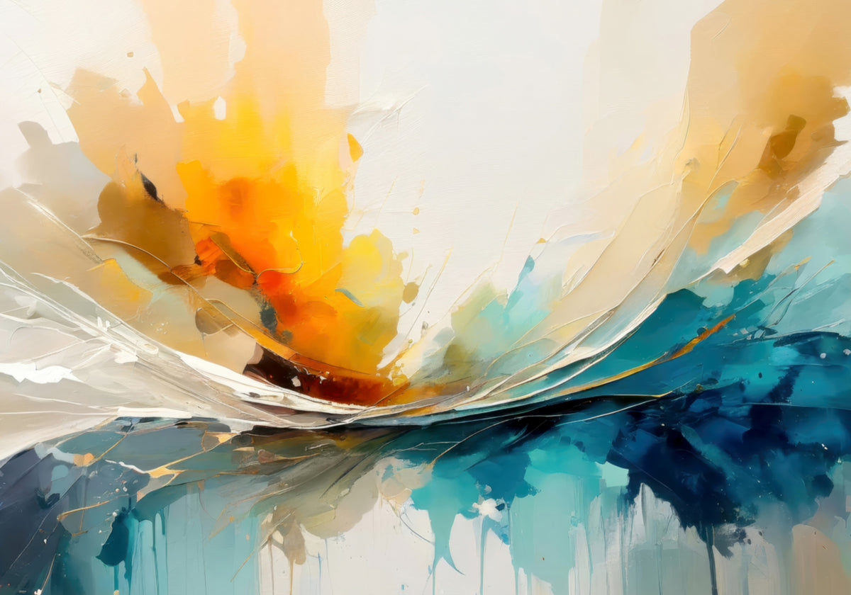 Flusso astratto vibrante