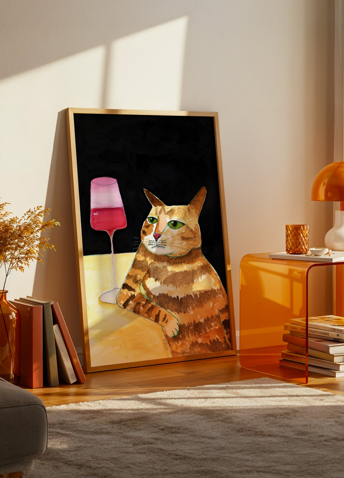 Vino del gatto scontroso