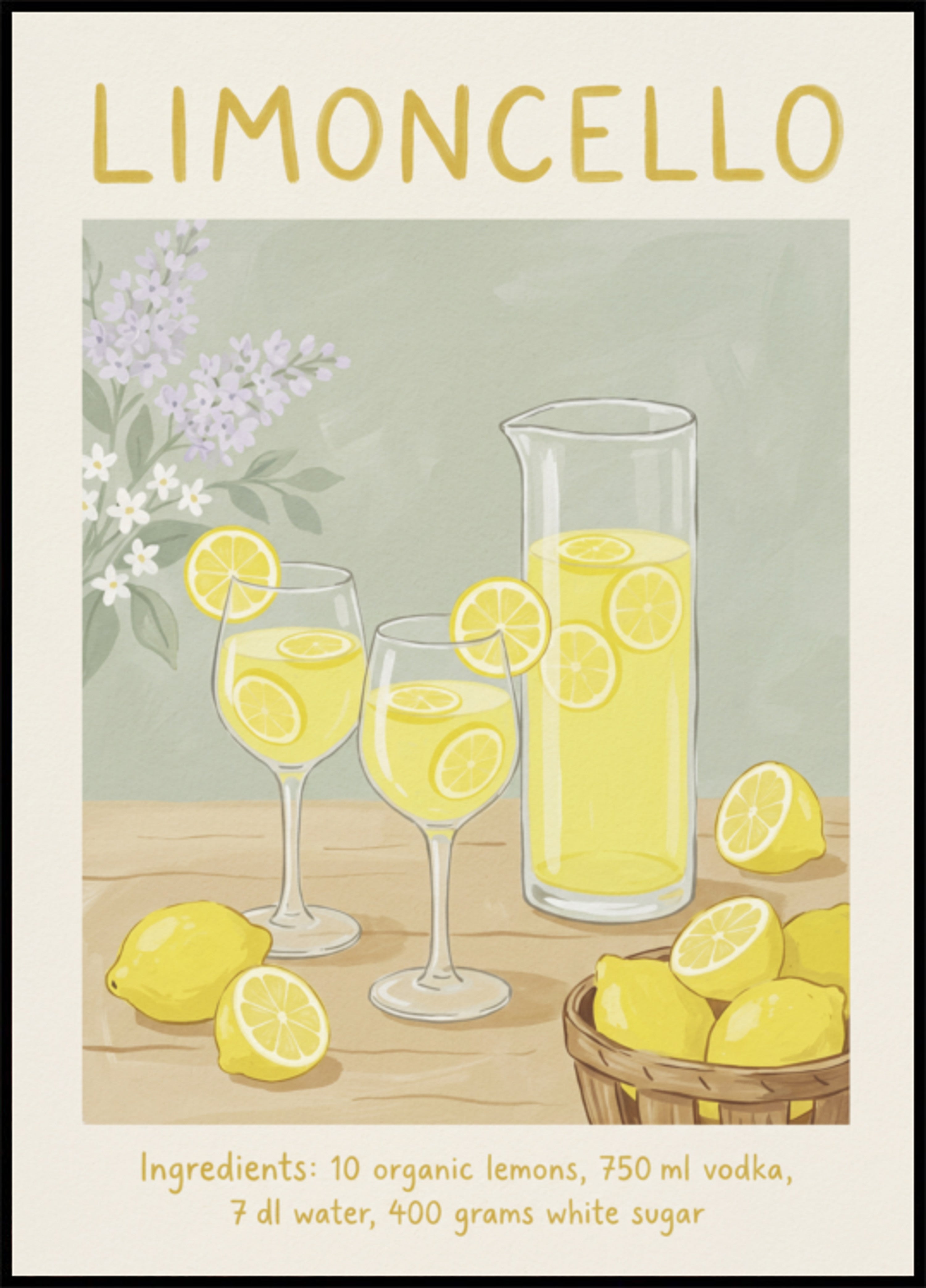 Limoncello Rinfresco Al Limone