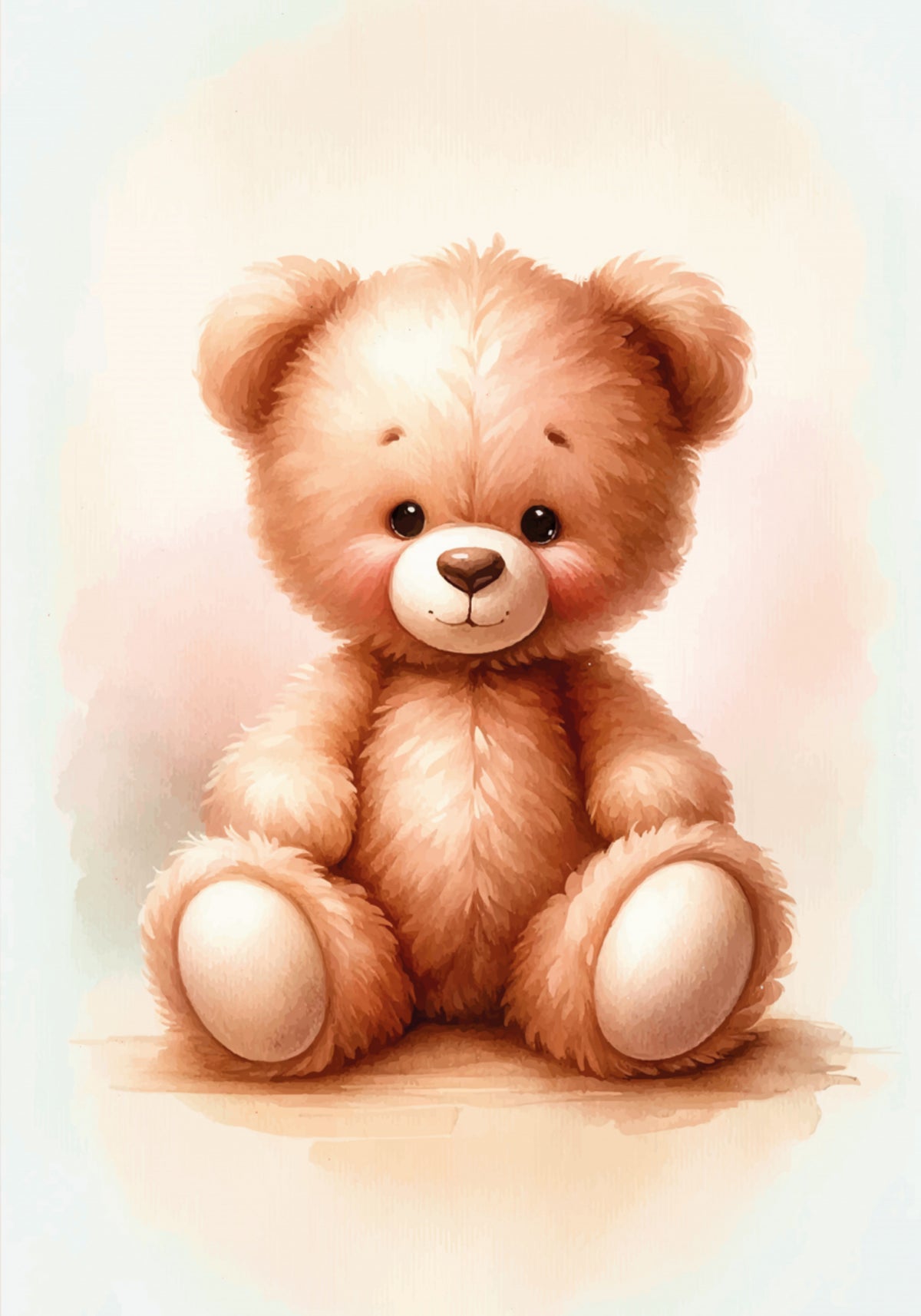 Dolce tenero orsetto di peluche