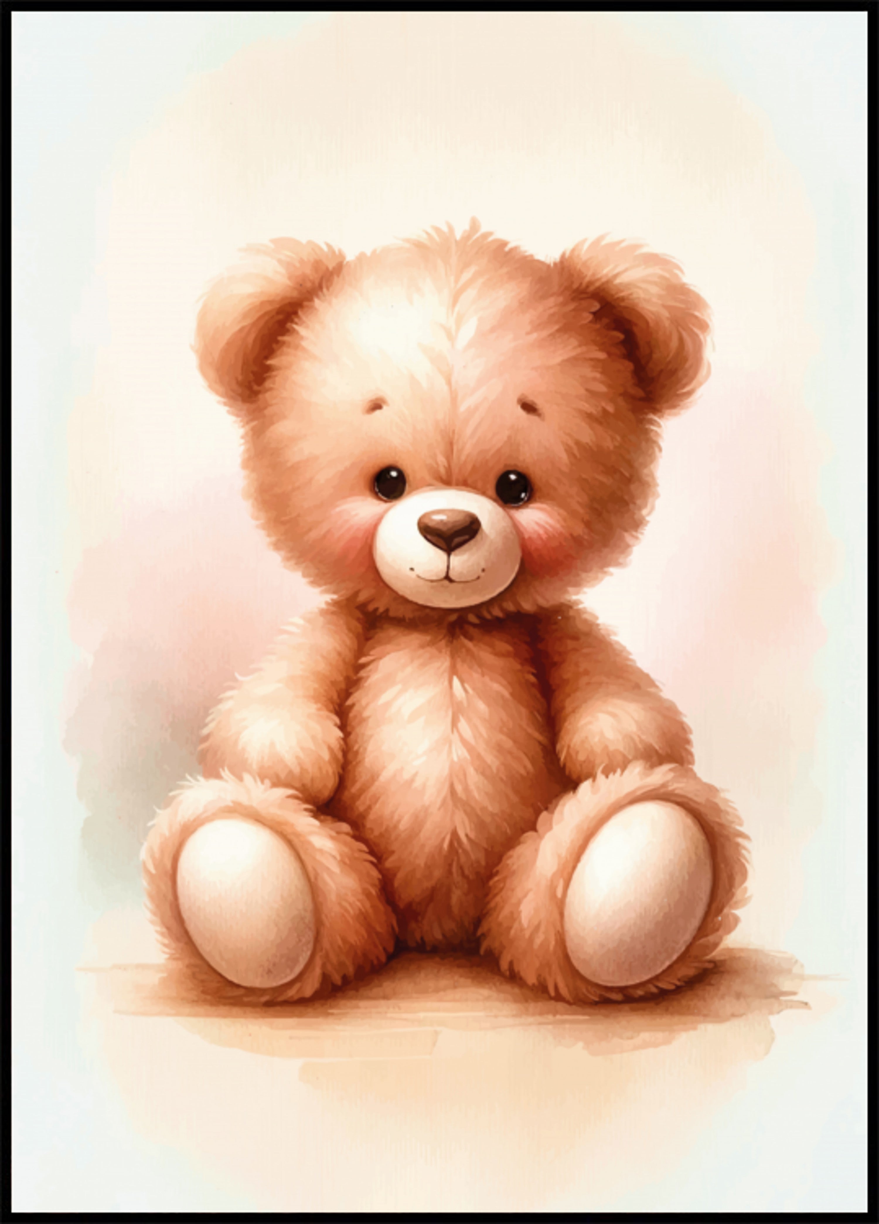 Dolce tenero orsetto di peluche